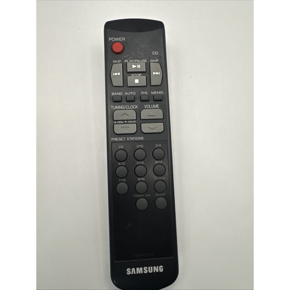 OEM Samsung 19239-0013-02 CD Mini System Remote Control